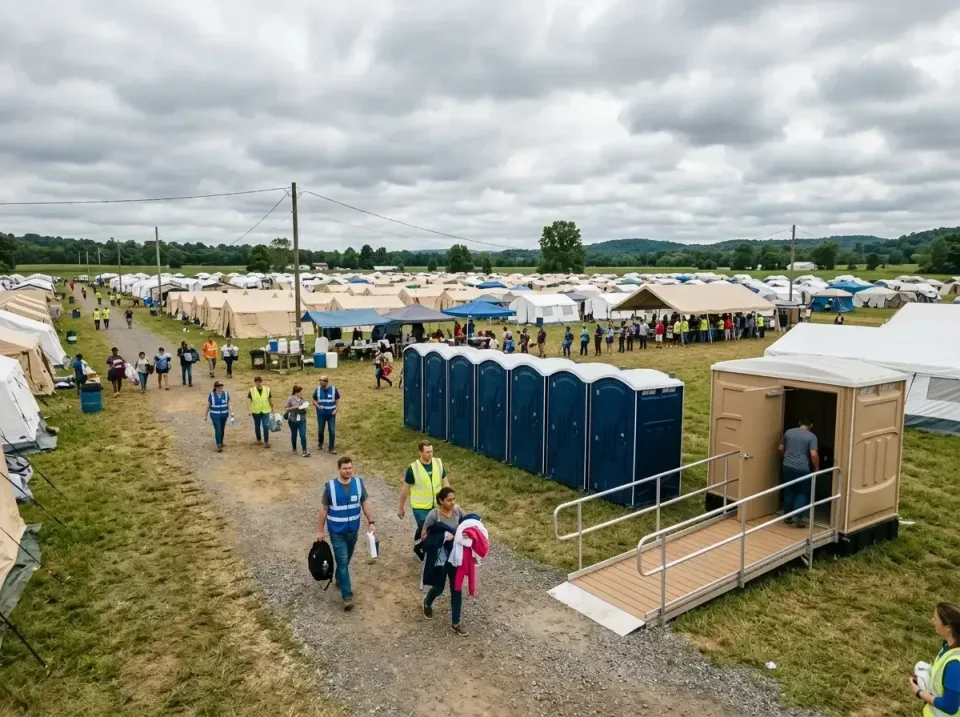disaster-relief-camp-restrooms-010 — frequently asked questions, Dumpster & Portable Bathrooms Rental in Credit River, MN